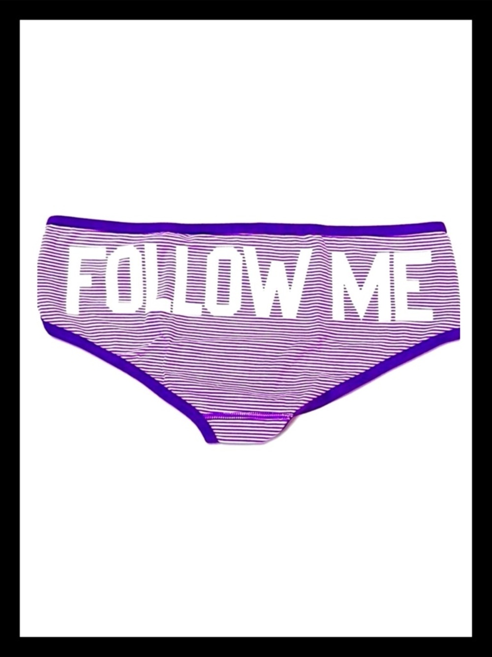 💕ⓅⒾⓃⓀ ⓋⓈ “FOLLOW ME” Extra Low Rise Hipster Panties NWT💕